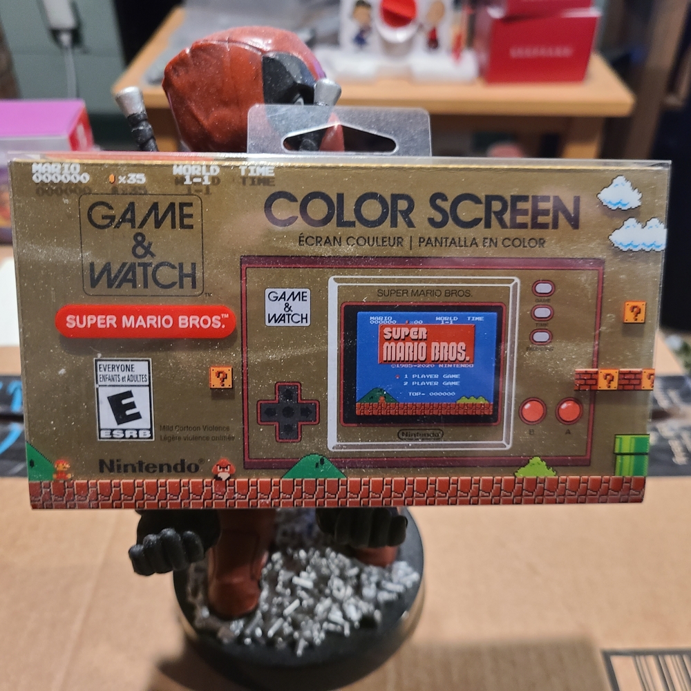 Nintendo Game & Watch: Super Mario Bros. - Gold and Red